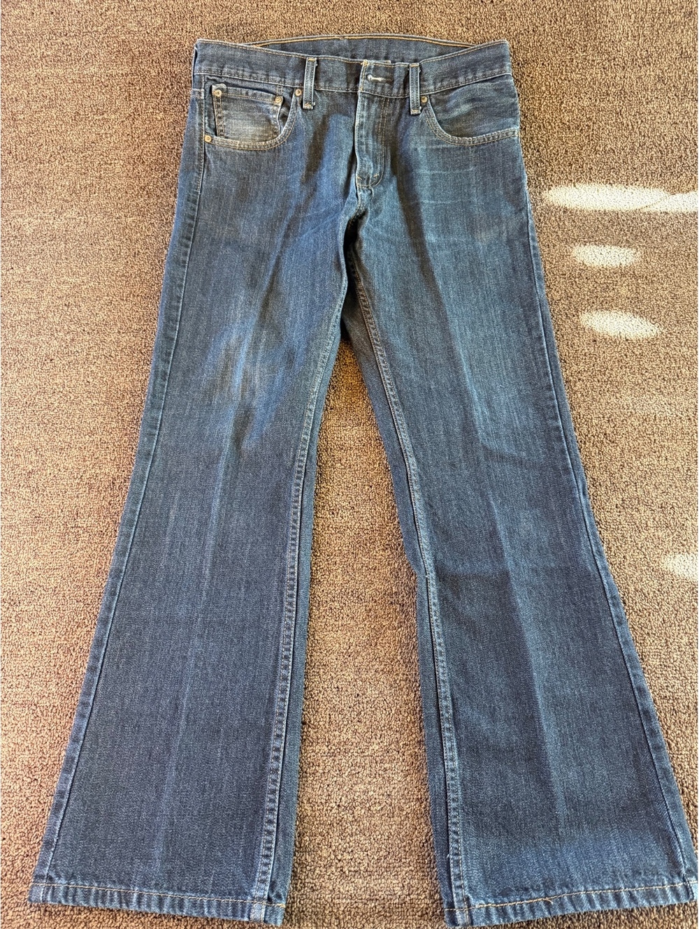2012 Levi’s 527 Bootcut Jeans Men’s 34x32 Dark Wash Denim Western Cowboy